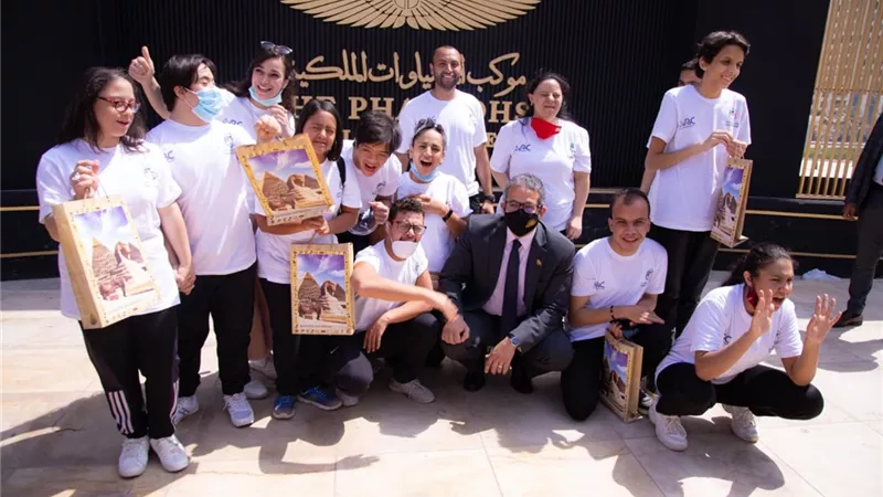 وزير السياحة يرحب بفعاليات مجلس الافرواسيوي واتحاد المصري للإعاقة الذهنية بمتحف الحضارة المصرية