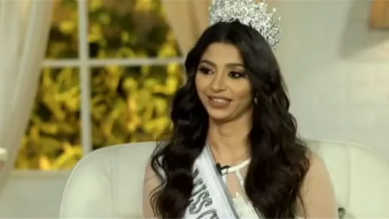 فيرجينيا هاني تحكي كواليس مسابقة ملكة جمال العالم.. وسر فستانها الفرعوني