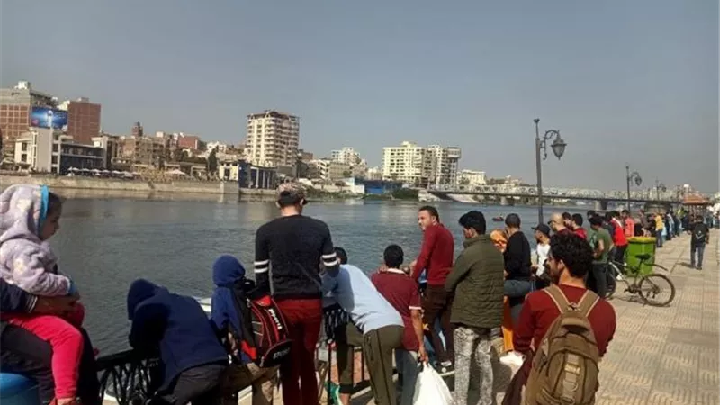 مصرع عامل بالاتوبيس النهرى غرقا فى المنصورة
