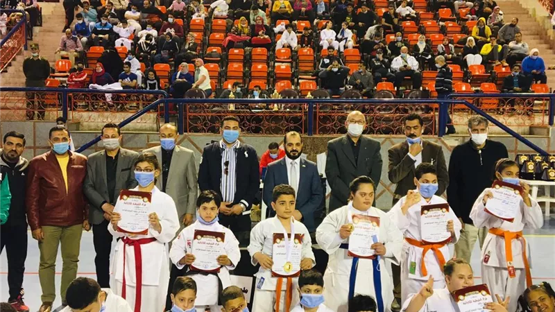 عرس رياضى لمنطقة الشرقية للكاراتيه بالصالة المغطاة باستاد جامعة الزقازيق .. بالصور
