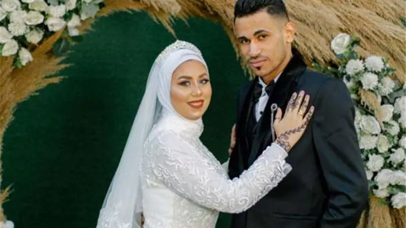 مبروك زفاف هدير وكريم