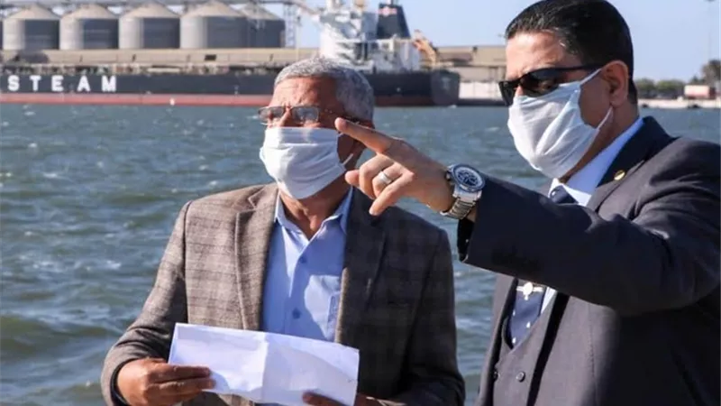 ٧٨ ألف طن بضائع عامة وتصدير ٧٩٥ حاوية خضار وفاكهةإلى الخليج وأوروب