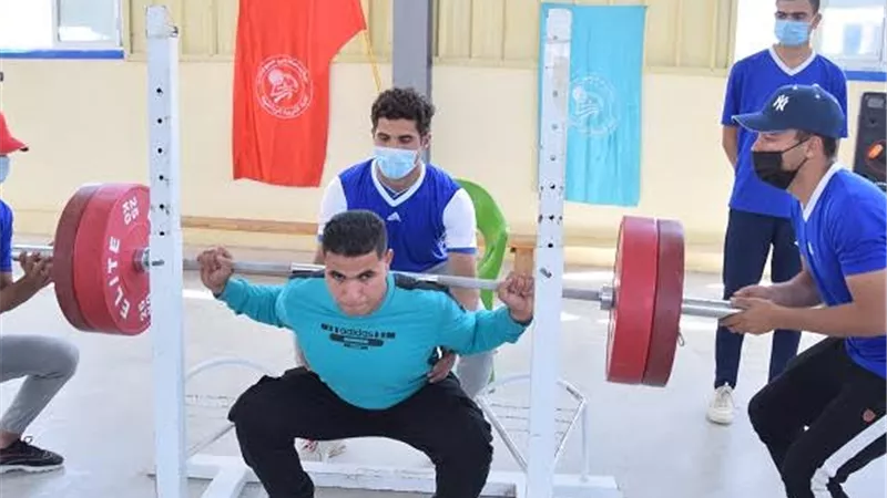 رئيس جامعة بني سويف يشهد اليوم الرياضي لذوي الهمم