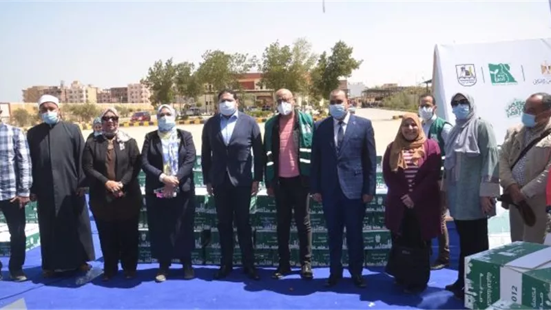 مصر الخير تنهى استعدادتها لتوزيع 12 ألف كرتونة خلال شهر رمضان.. بالصور