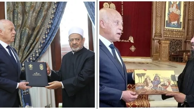 24 ساعة تاريخية للرئيس التونسي بين الأزهر والعاصمة الإدارية