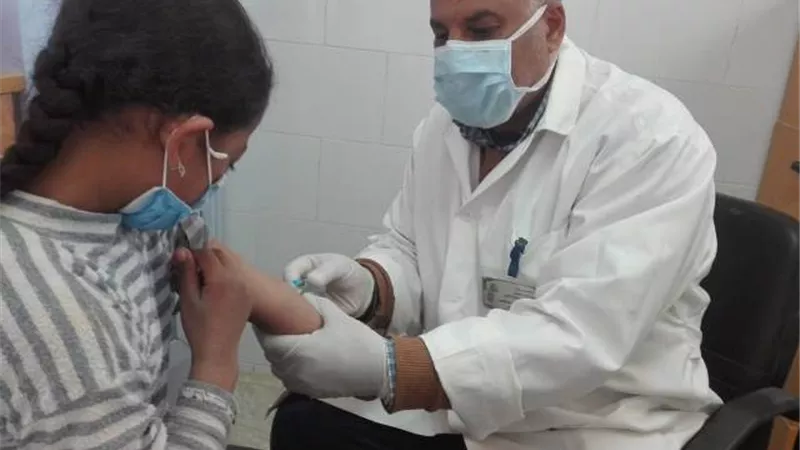 الكشف والعلاج لـ 1160 مواطناُ بقرية الأنصار باهناسيا