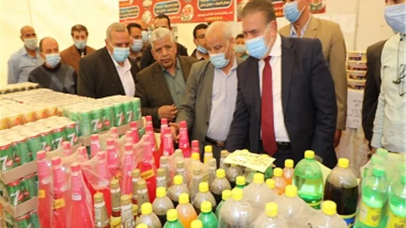 محافظ المنوفية يفتتح معرض 