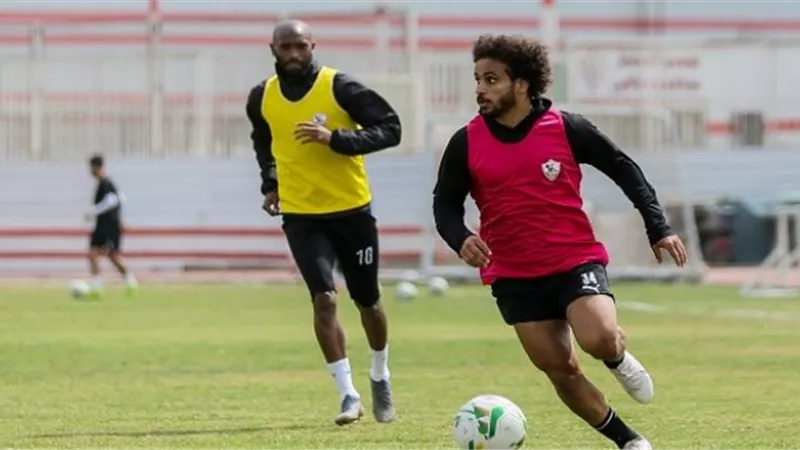 مران الزمالك.. عبد الله جمعة يواصل تدريباته التأهيلية
