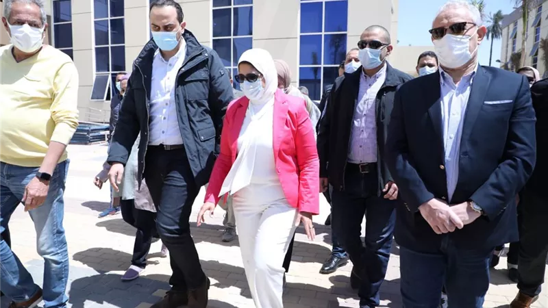 وزيرة الصحة تتفقد مستشفى الكرنك الدولى بالأقصر المستشفى وجهة هامة للسياحة العلاجية بمصر