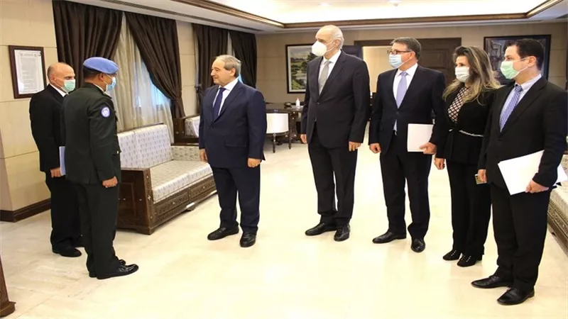 المقداد يلتقي قائد 
