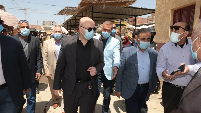 جوله لمحافظ بنى سويف بسوق ترعة البوصه ومدينة ناصر