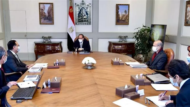 السيسى يوجه بالإسراع في جهود تنفيذ مبادرة 