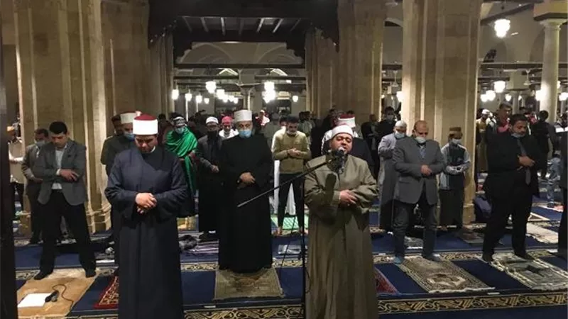 «رمضان2021».. بث مباشر.. صلاة العشاء والتراويح من الجامع الأزهر.. صور