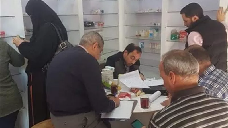 ضبط 6020 عبوة ادوية بصيدلية غير مرخص بحملة لمفتشي الصيدلة بالدقهلية