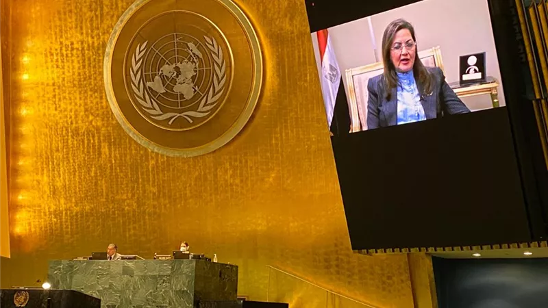 وزيرة التخطيط والتنمية الاقتصادية تشارك بمنتدي المجلس الاقتصادي والاجتماعي للأمم المتحدة حول تمويل التنمية لعام 2021