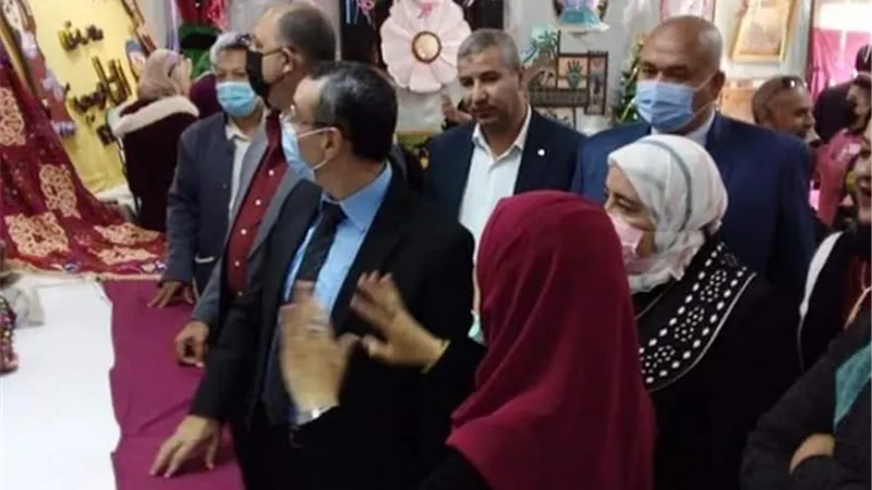 افتتاح معرض ختام الانشطة لمدرسة الناصرية الاعدادية المشتركة بادارة شرق الزقازيق