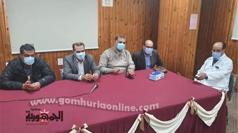 وكيل الصحة بدمياط يفاجئ مستشفيات الصدر والحميات لمتابعة مرضى كورونا