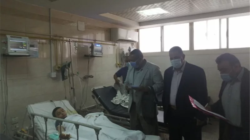الجمهورية اون لاين داخل مستشفى أسيوط الجامعي لمتابعة المصابين