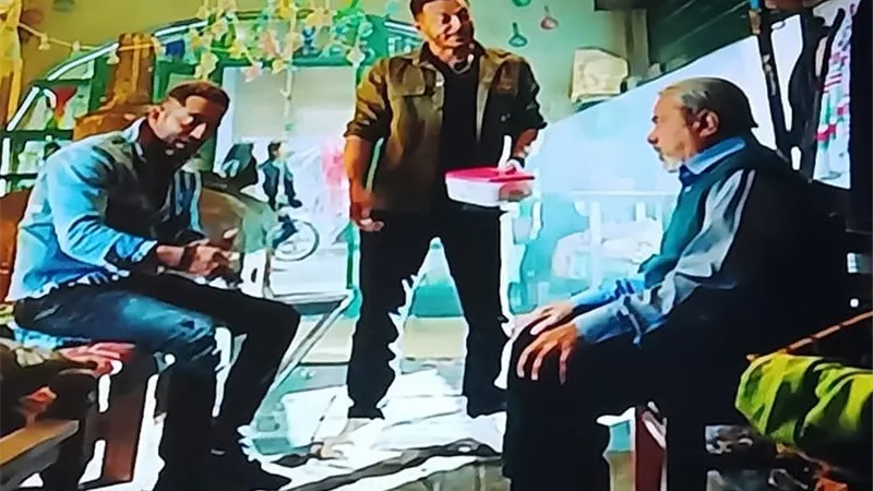 ظهور الراحل يوسف شعبان فى الحلقة الأولى من 