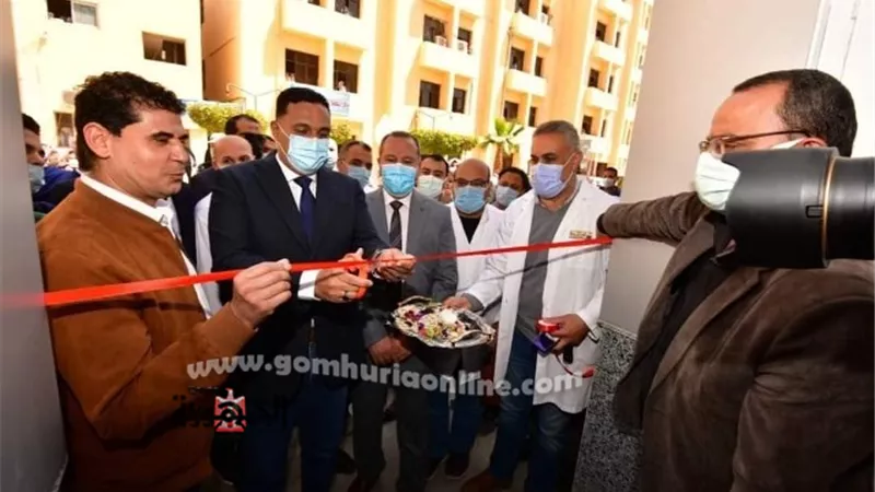 محافظ الدقهلية يفتتح وحدة الاشعة المقطعية بمستشفى اجا المركزى بتكلفة 6 مليون جنيه تبرع من المجتمع المدني