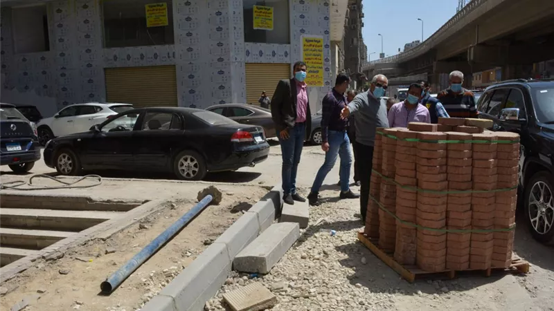 محافظ الجيزة يتابع ميدانياً أعمال تطوير شوارع سليمان جوهر والثورة والتحرير والسودان