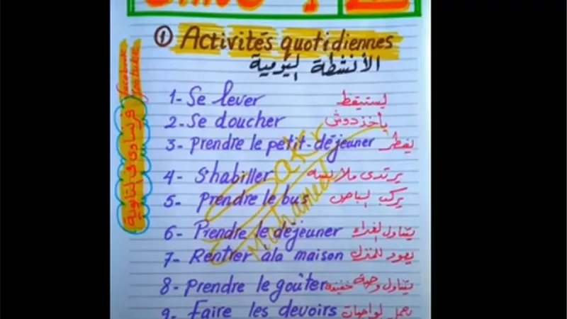 مراجعة امتحان شهر ابريل للغة الفرنسية للصف الثانى الثانوى.. فيديو