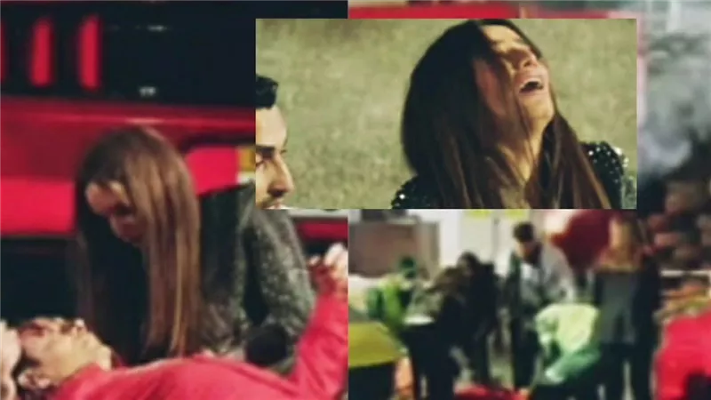 زينة تتعرض لصدمة بعد اصابة مصطفى قمر