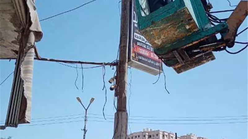 محافظ الشرقية يقرر: إجراء صيانة عاجلة لأعمدة الإنارة