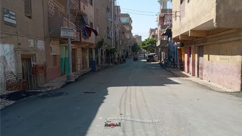 محافظة أسيوط: انتهاء إعادة رصف شوارع الترعة القديمة وبنى ادريس ومصرف مهني بالقوصية