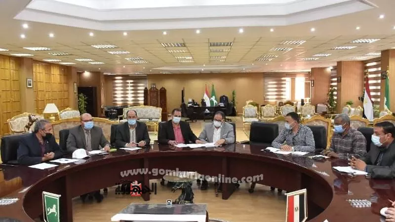 محافظ الشرقية يبحث إستعدادات المحافظة لإستقبال موسم حصاد القمح لهذا العام