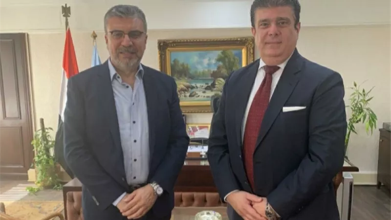 حسين زين يلتقى المدير العام لاتحاد إذاعات الدول الإسلامية