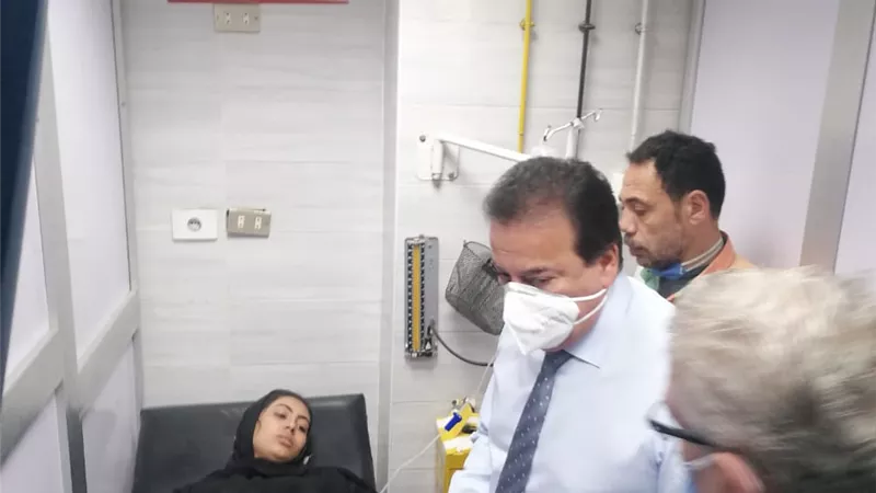 وزير التعليم العالي يتفقد مستشفى بنها الجامعي للاطمئنان على مصابي حادث قطار طوخ ويوجه بتوفير كافة أوجه الرعاية الصحية لهم