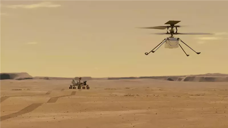 بالتحكم عن بعد .. ناسا تطلق أول مروحية على المريخ
