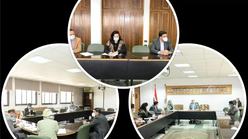 نائب رئيس جامعة أسيوط يترأس الاجتماع الأول لمكتب رعاية المبعوثين