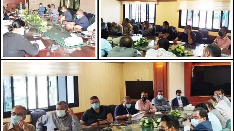 محافظ سوهاج يعقد اجتماعا للوقوف على مستجدات 