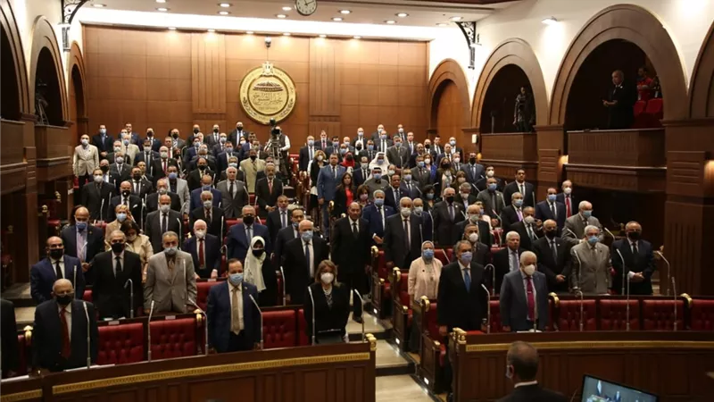 رئيس مجلس الشيوخ ينعى ضحايا حادث قطار طوخ