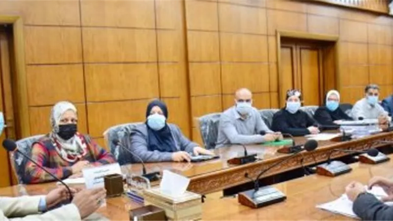 مناقشة مشروع مصنع تدوير المخلفات الجديد بسندوب بالدقهلية