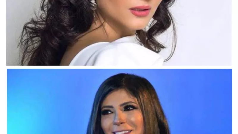 منى زكى ووفاء عامر يدعمان مسلسل 