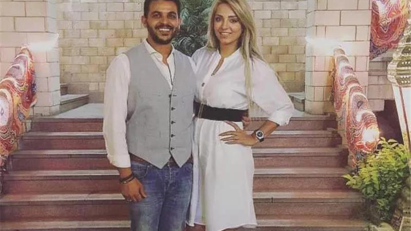فضائح مي حلمي ومحمد رشاد تتصدر جوجل