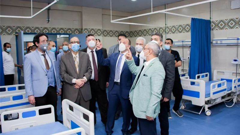 رئيس جامعة طنطا:تطوير مستشفى الباطنة بتكلفة 2.5 مليون جنيه-صور