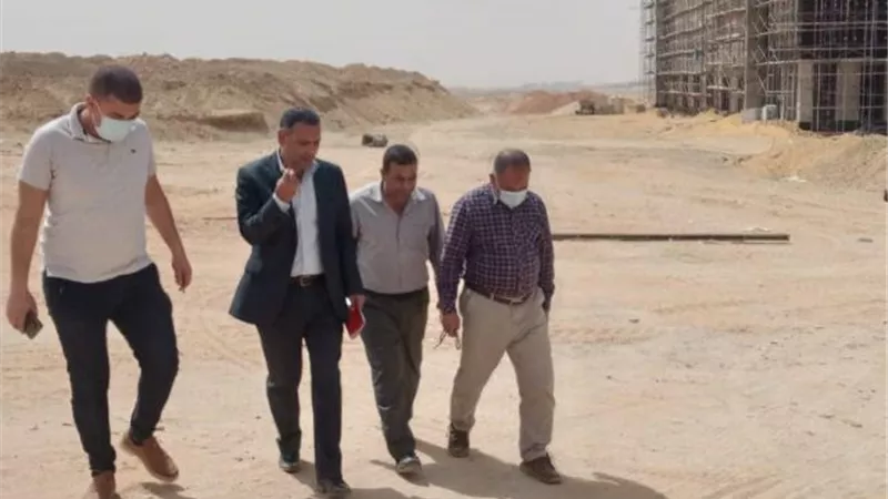 رئيس جهاز مدينة بدر يكشف عن الطرق المؤدية إلى محطات القطار الكهربائى.. بالصور