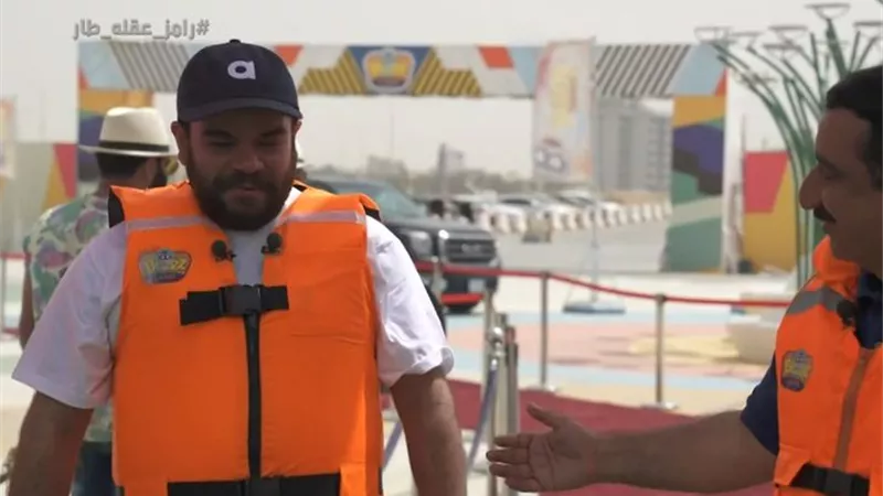 رامز جلال يسخر من وزن محمد عبد الرحمن