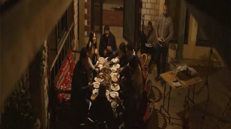 حفلة شواء ورقص على مهرجان 