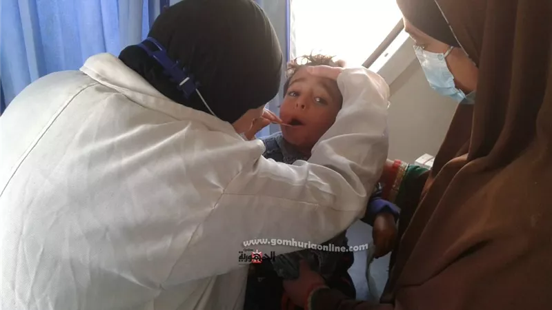 الكشف وتوفير نظارات وعلاج لــ 196 مواطناً فى جفادون الفشن ببنى سويف
