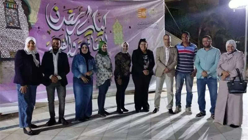 تواصل فاعليات اليوم الثانى لمقهى رمضان بثقافة شرق النيل ببنى سويف