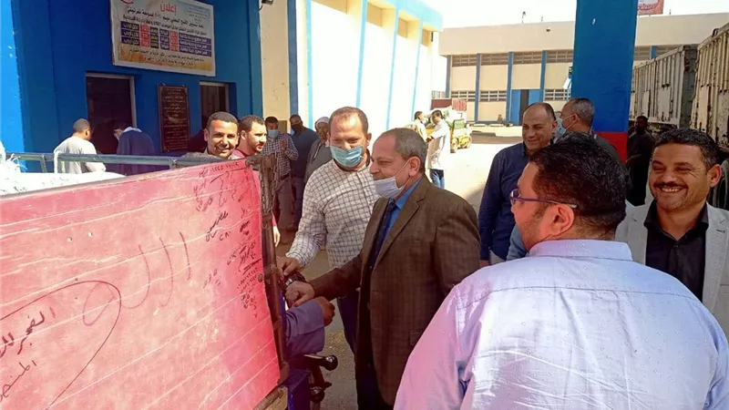 وكيل تموين المنيا : نستهدف توريد 400 الف طن من الاقماح هذا العام