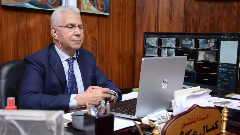 نائب رئيس جامعة طنطا يشارك فى تطوير البرامج البينية بالجامعات المصرية