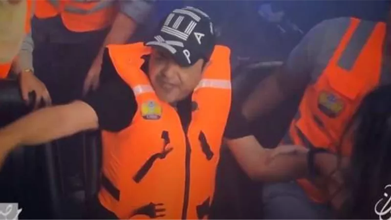 تعليق مضحك من محمد هنيدى بعد مقلبه مع رامز جلال