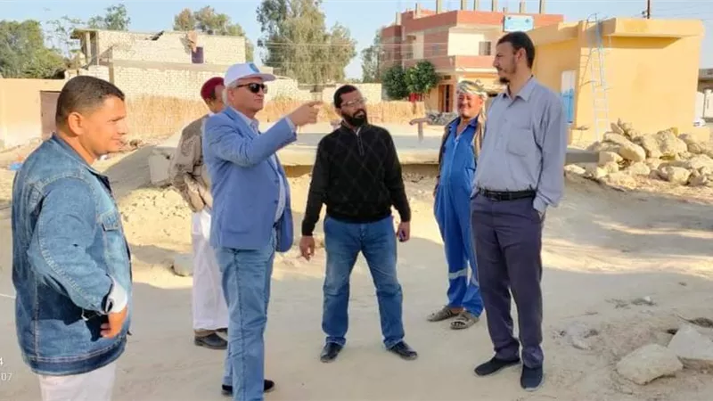 مياه مطروح: إقامة محطة لإزالة الحديد والمنجنيز بتكلفة ١٦ مليون بسيوة ضمن مبادرة حياة كريمة