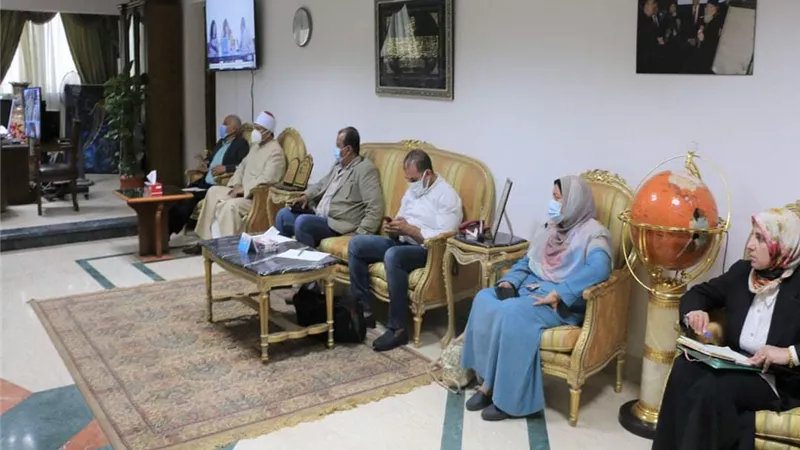 فودة يتابع نسب التنفيذ بالمشروعات الجارية بكافة مدن جنوب سيناء